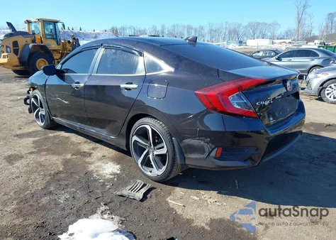 2018 Honda Civic Ex z USA, uszkodzony, nr VIN 2HGFC2F72JH511130